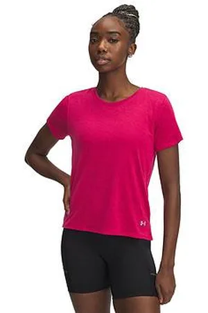 Under Armour Womens Running Launch Camo T-Shirt - Pink