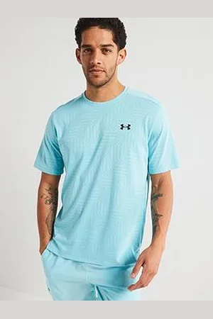 Under Armour Mens Training Tech Vent Geotessa T-Shirt - Blue