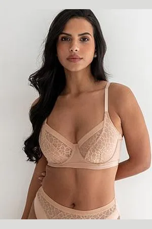 Pour Moi Geo Sculpt Non Padded Underwired Bra D-J