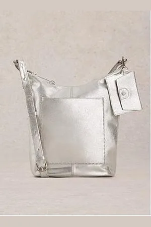 White Stuff Fern Leather Crossbody