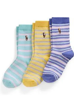 Ralph Lauren Kids 3 Pack Socks