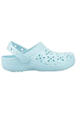Crocs Kids Classic Floral Cut Out