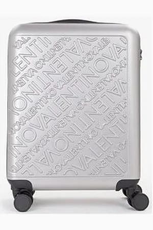 VALENTINO Mars Small-Size Suitcase - Silver
