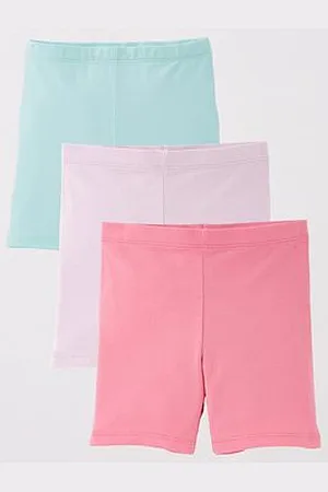 Everyday Basic Girls 3 Pack Cycling Shorts