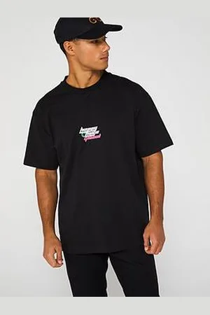 HUGO BOSS Blue Nerperi Global Logo Loose T-Shirt