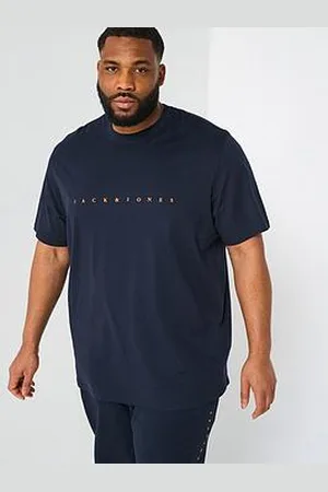 JACK & JONES Big Tall Star T-Shirt Sweat Shorts Set