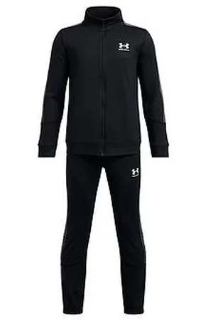 Under Armour Junior Boys Icon Knit Tracksuit - Black