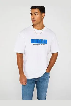 HUGO BOSS Blue Newromi Creative Dept Logo T-Shirt