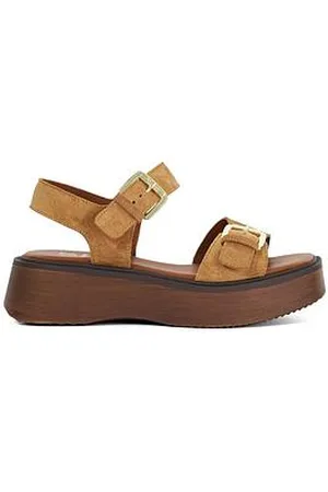Dune Luno Casual Flatform Sandals - Sand