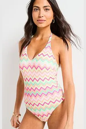 Very Plunge Halter Swimsuit