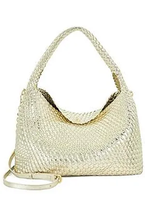 Dune Deliberate L Woven Shoulder Bag
