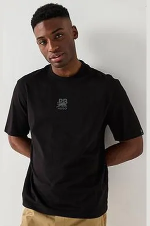HUGO BOSS X Rb Deckies Carbon Fibre Small Logo T-Shirt