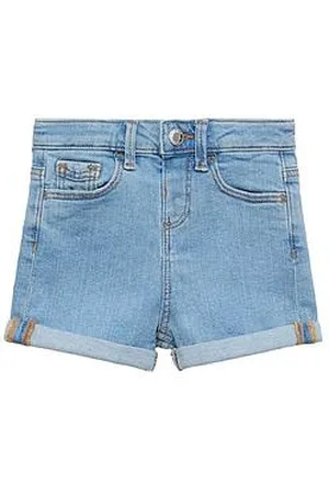MANGO Younger Girls Denim Shorts