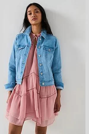 Very Denim Western Jacket - Bleach Wash
