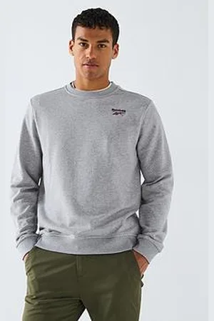 Reebok Mens Identity Small Logo Crew