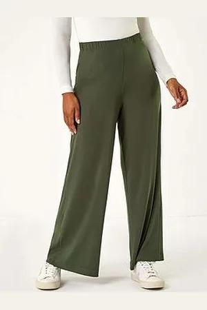 Roman Petite Wide Leg Stretch Trouser