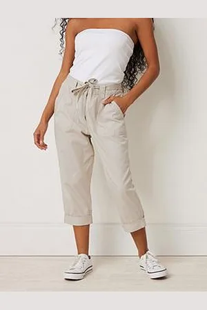 M&Co Petite Poplin Crop Trouser