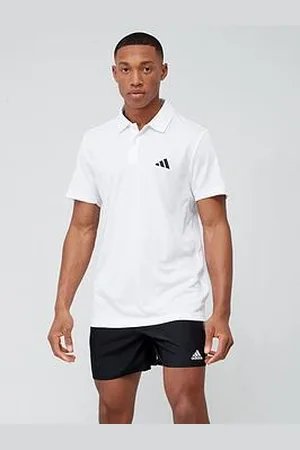 adidas Performance Train Essentials Training Polo Shirt - White