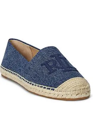 Ralph Lauren Cameryn Denim Washed Espadrille - Oxford