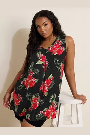 Yours Curve Pleat Front Vest