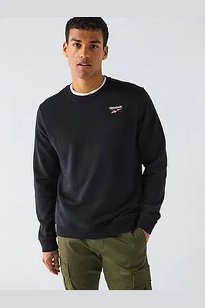 Reebok Mens Identity Small Logo Crew
