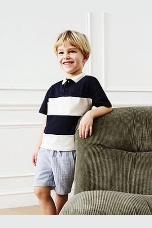 MANGO Younger Boys Cheesecloth Co-Ord Shorts