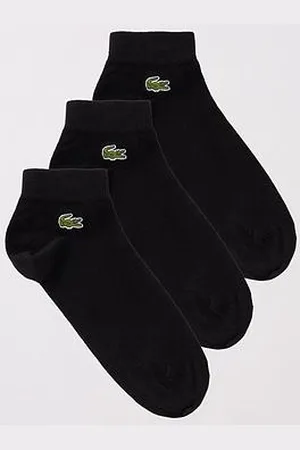 Lacoste 3-Pack Monochrome Short Crew Socks