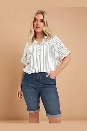 Yours Curve Basic Denim Short