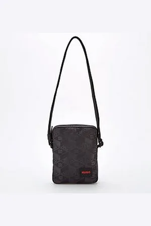 HUGO BOSS Ethon 2.0 Jaquard Geo Logo Crossbody Bag