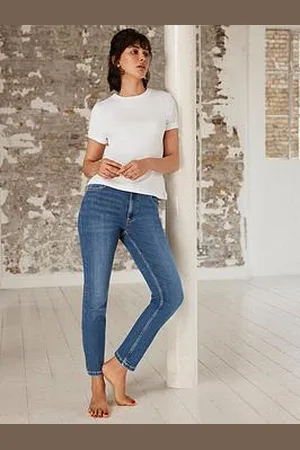 mint&berry Mid Indigo Skinny Jeans