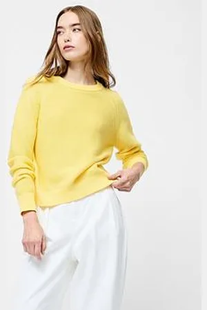 French Connection Cotton Mozart Knit Long Sleeve Jumper