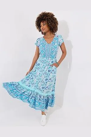 Joe Browns Petite Floral Fancy Printed Maxi Dress
