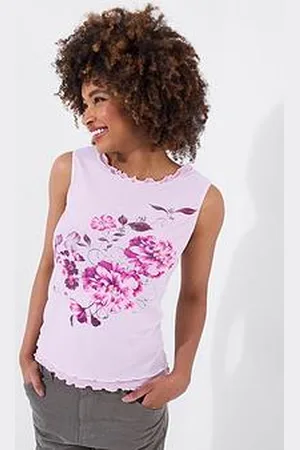 Joe Browns Summer Bloom Layered Mesh Vest