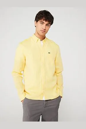 Lacoste Long Sleeve Linen Shirt