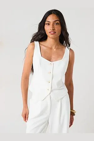 Very Waistcoat Top Co-Ord