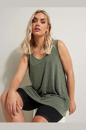 Yours Curve Linen Look Vest