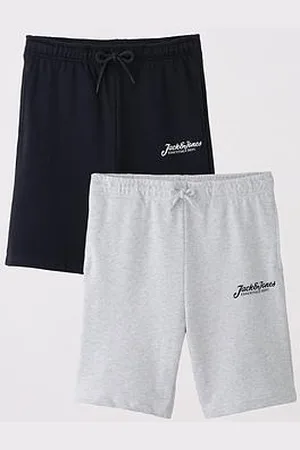 JACK & JONES 2-Pack Sweat Shorts