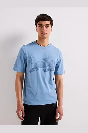 HUGO BOSS X Rb Dricard Large Bull Graphic T-Shirt - Blue