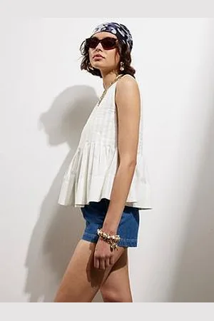 River Island Pleated Shell Top