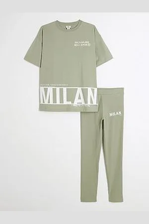 River Island Girls Milan Leggings Set