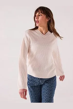 Armani Exchange Knitted Viscose Logo Jumper