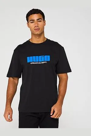 HUGO BOSS Blue Newromi Creative Dept Logo T-Shirt