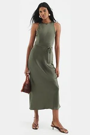 River Island Racer Bias Slip Dress