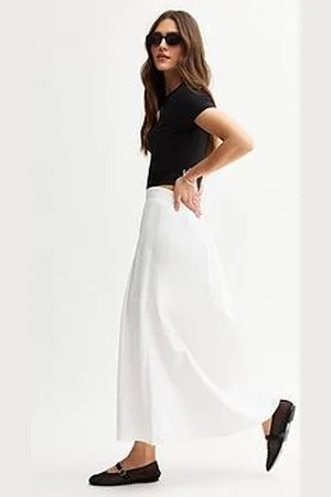 New Look Pleated Midi Skirt