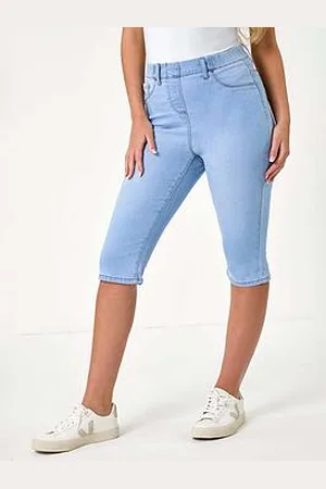 Roman Stretch Knee Length Pedal Pusher