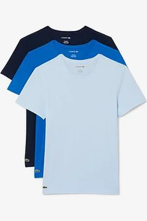Lacoste 3-Pack Cotton Jersey Loungewear T-Shirt