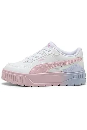 PUMA Kids Girls Karmen Ii Idol Blurry Dreams - White-Rose Mauve-Cool