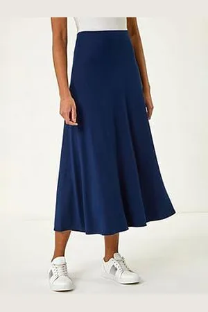 Roman A-Line Pull On Stretch Skirt