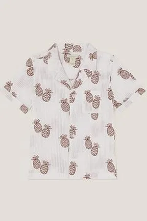 Monsoon Boys Pineapple Print Shirt