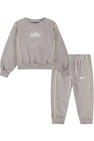 Nike Kids Girls Essentials Crew And Jogger Set